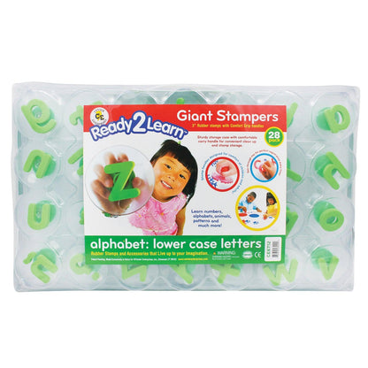 Giant Stampers - Lowercase Letters - Set of 28 - Loomini