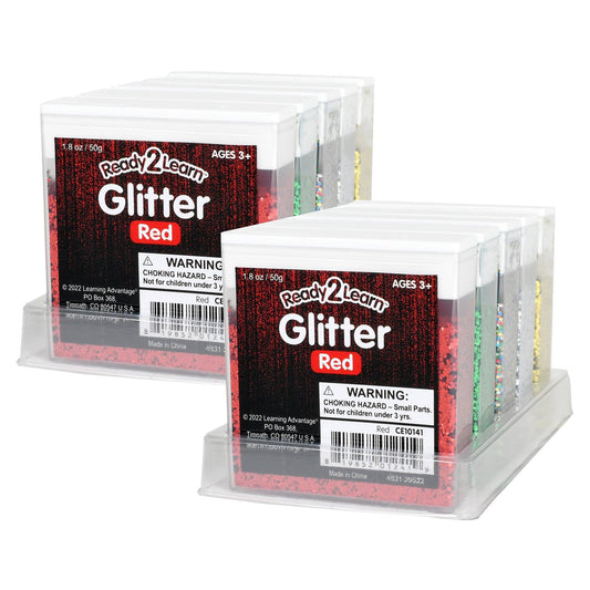 Glitter - Festive - 5 Per Set - 2 Sets - Loomini