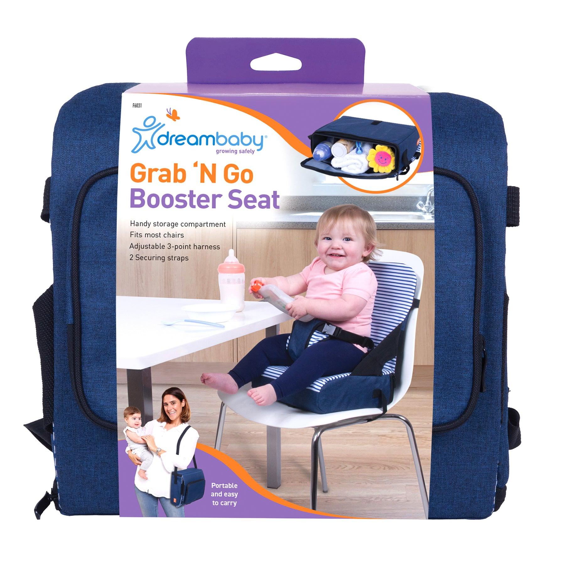 Grab 'N Go Booster Seat - Navy - Loomini