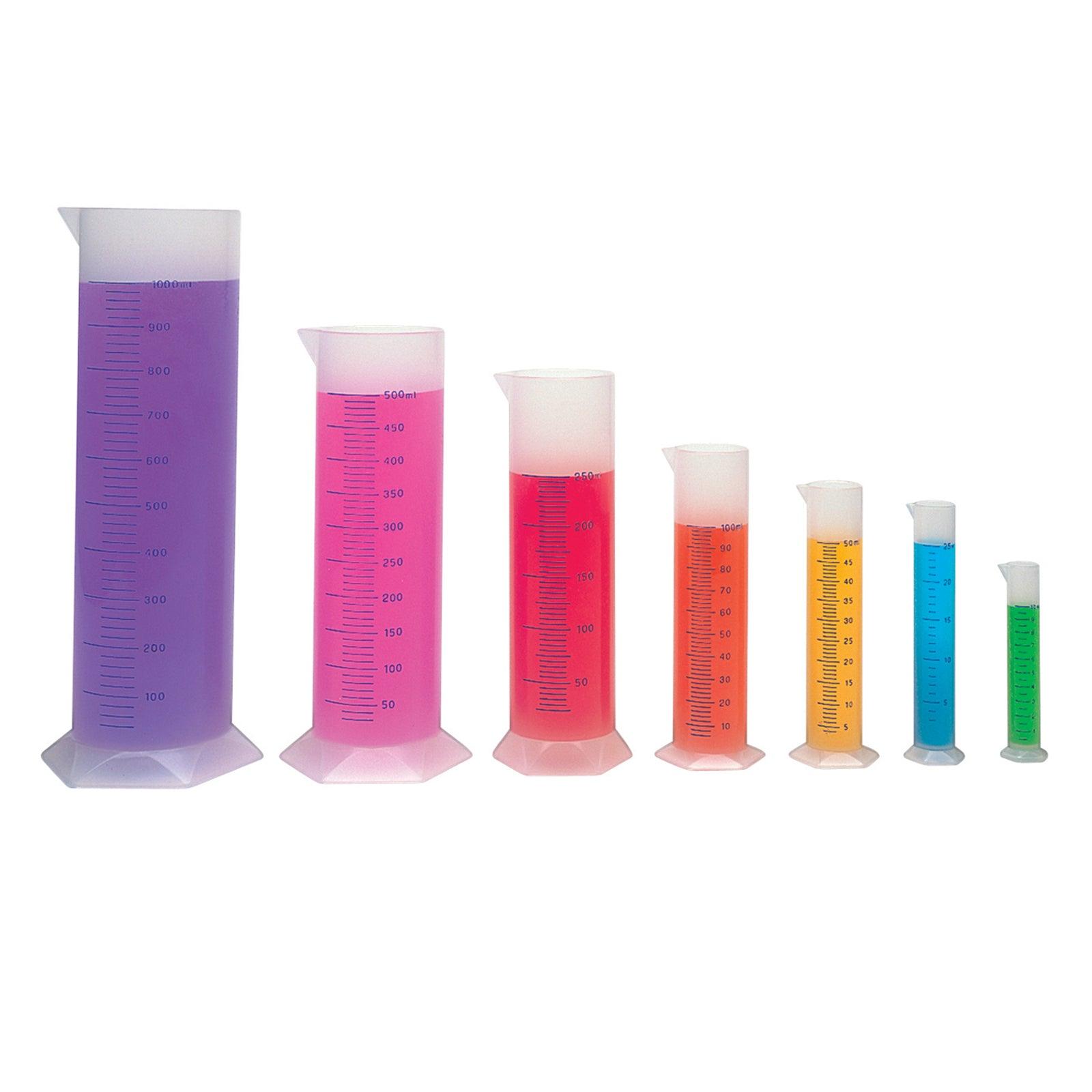 Graduated Cylinders, 7 Per Pack - Loomini