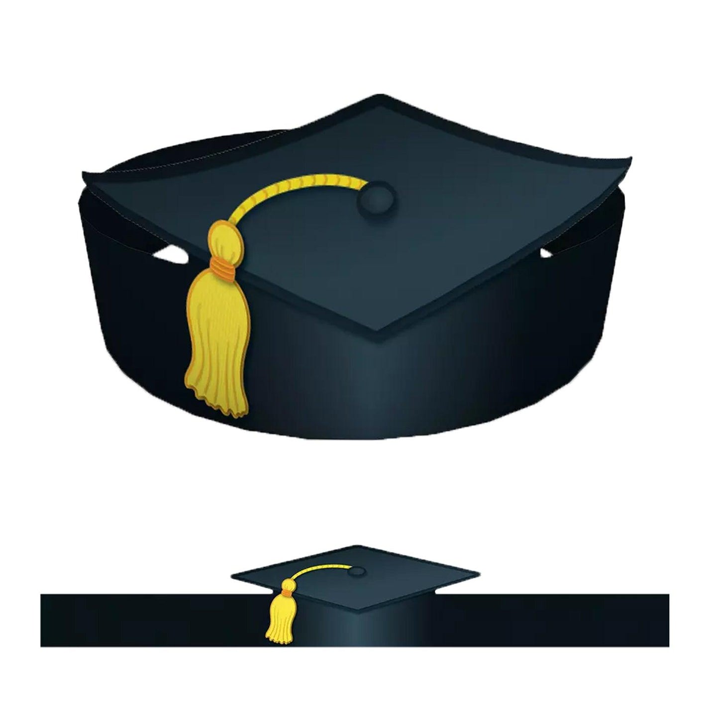 Graduation Crowns, 30 Per Pack, 2 Packs - Loomini