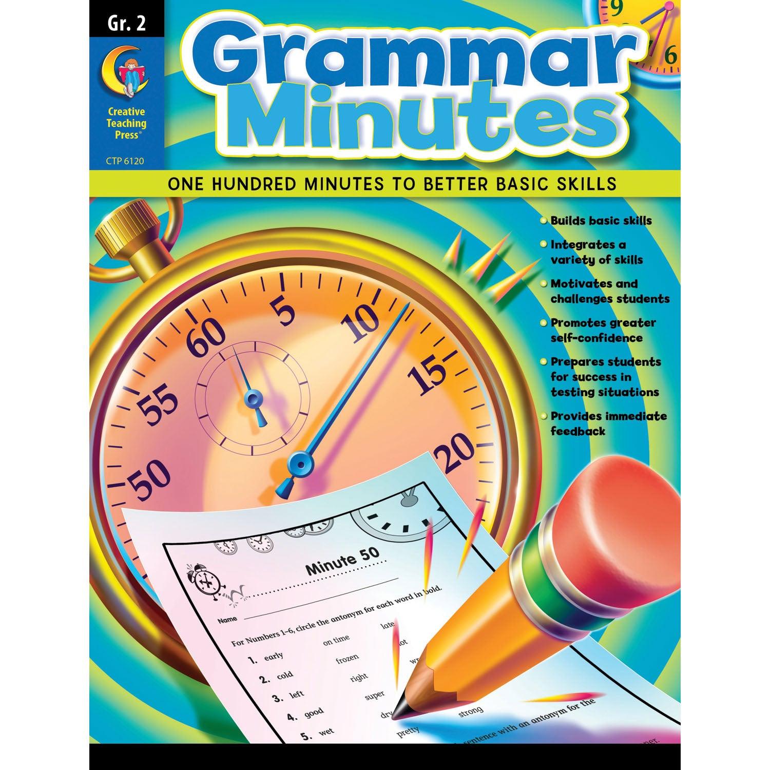 Grammar Minutes Workbook, Grade 2 - Loomini