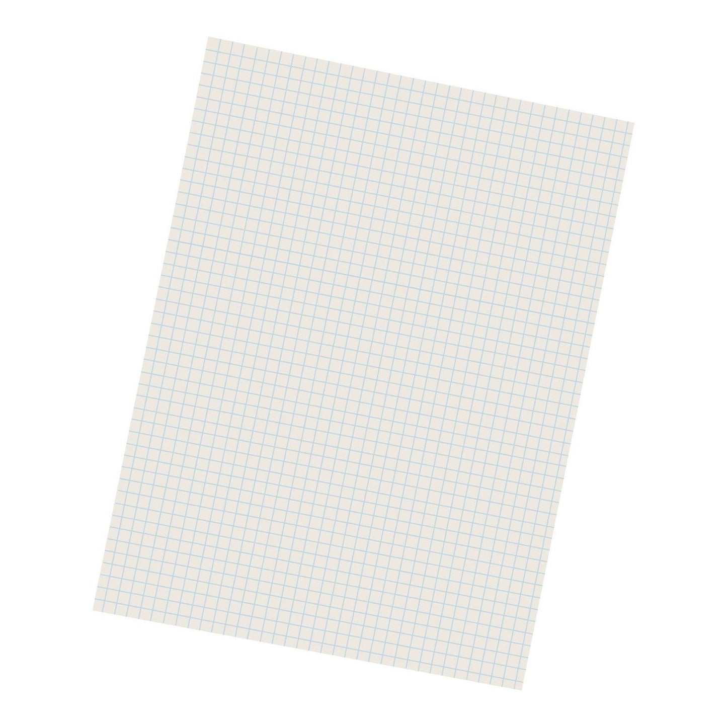 Grid Ruled Drawing Paper, White, 1/4" Quadrille Ruled, 9" x 12", 500 Sheets - Loomini