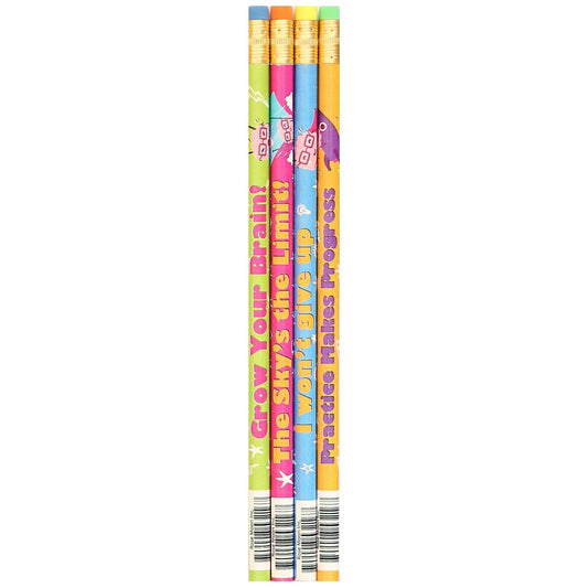 Growth Mindset Pencil Assortment, 144 Pencils - Loomini