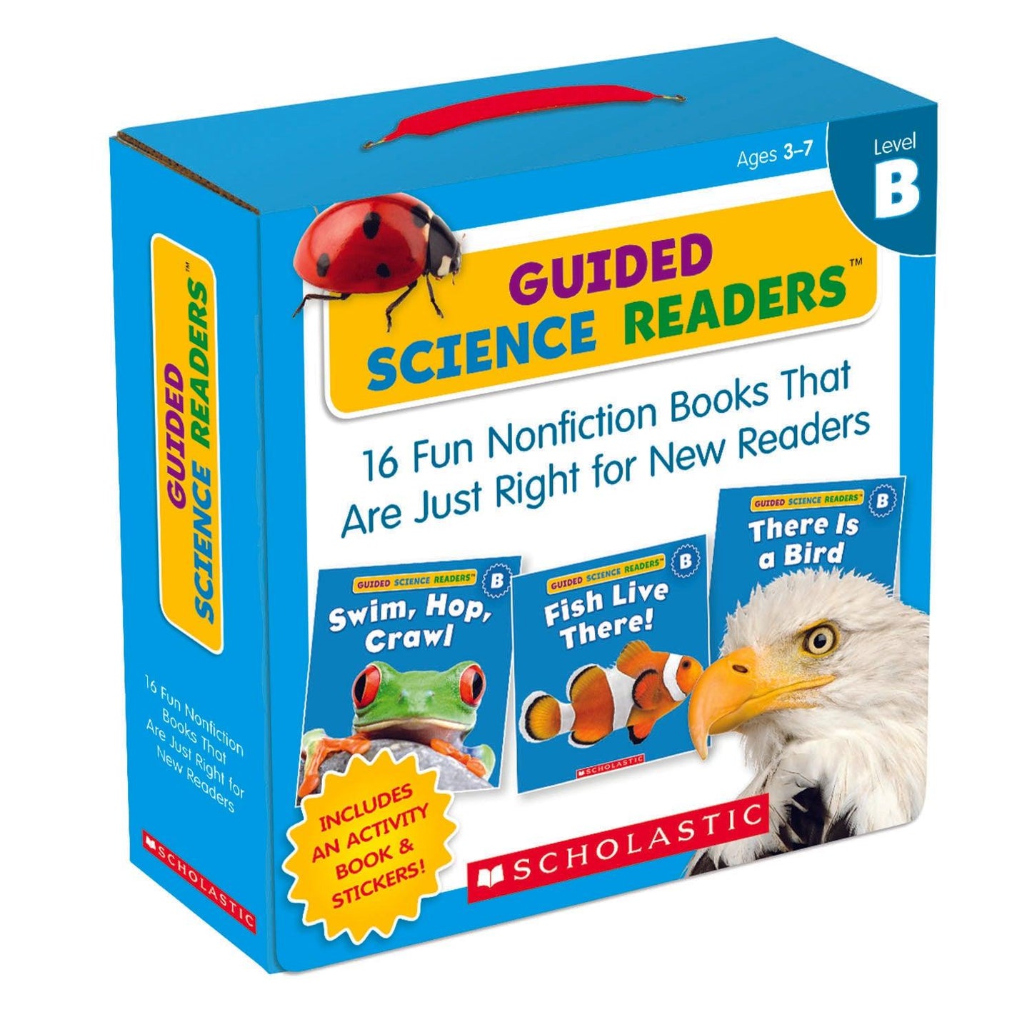 Guided Science Reader, Levels B, Parent Pack, Pack of 16 Books - Loomini