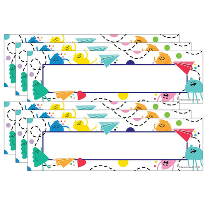 Happy Place Nameplates, 36 Per Pack, 6 Packs - Loomini