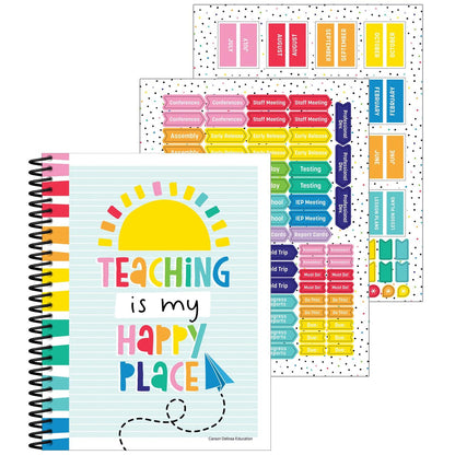 Happy Place Teacher Planner - Loomini