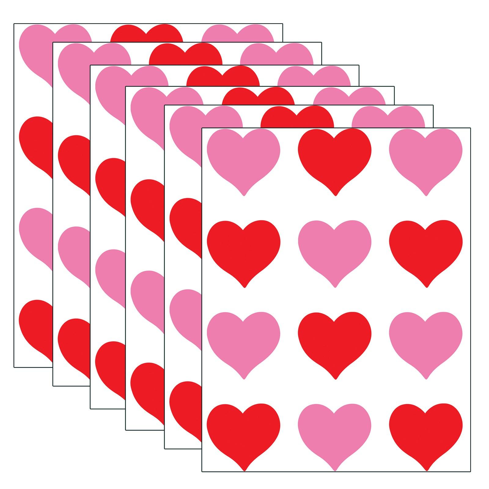 Hearts Mini Accents, 36 Per Pack, 6 Packs - Loomini