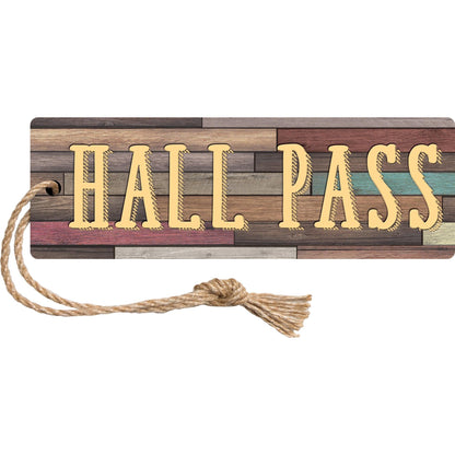 Home Sweet Classroom Magnetic Hall Pass, Pack of 6 - Loomini