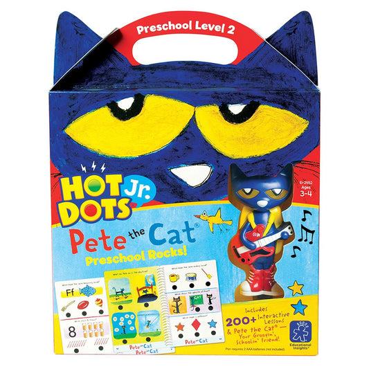Hot Dots® Jr. Pete the Cat® Preschool Rocks! Set - Loomini