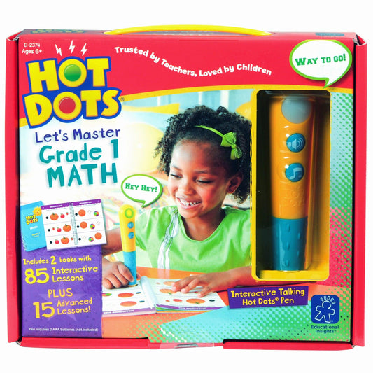 Hot Dots® Let’s Master Grade 1 Math - Loomini