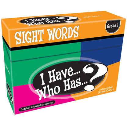 I Have, Who Has Sight Words Game, Grade 1 - Loomini