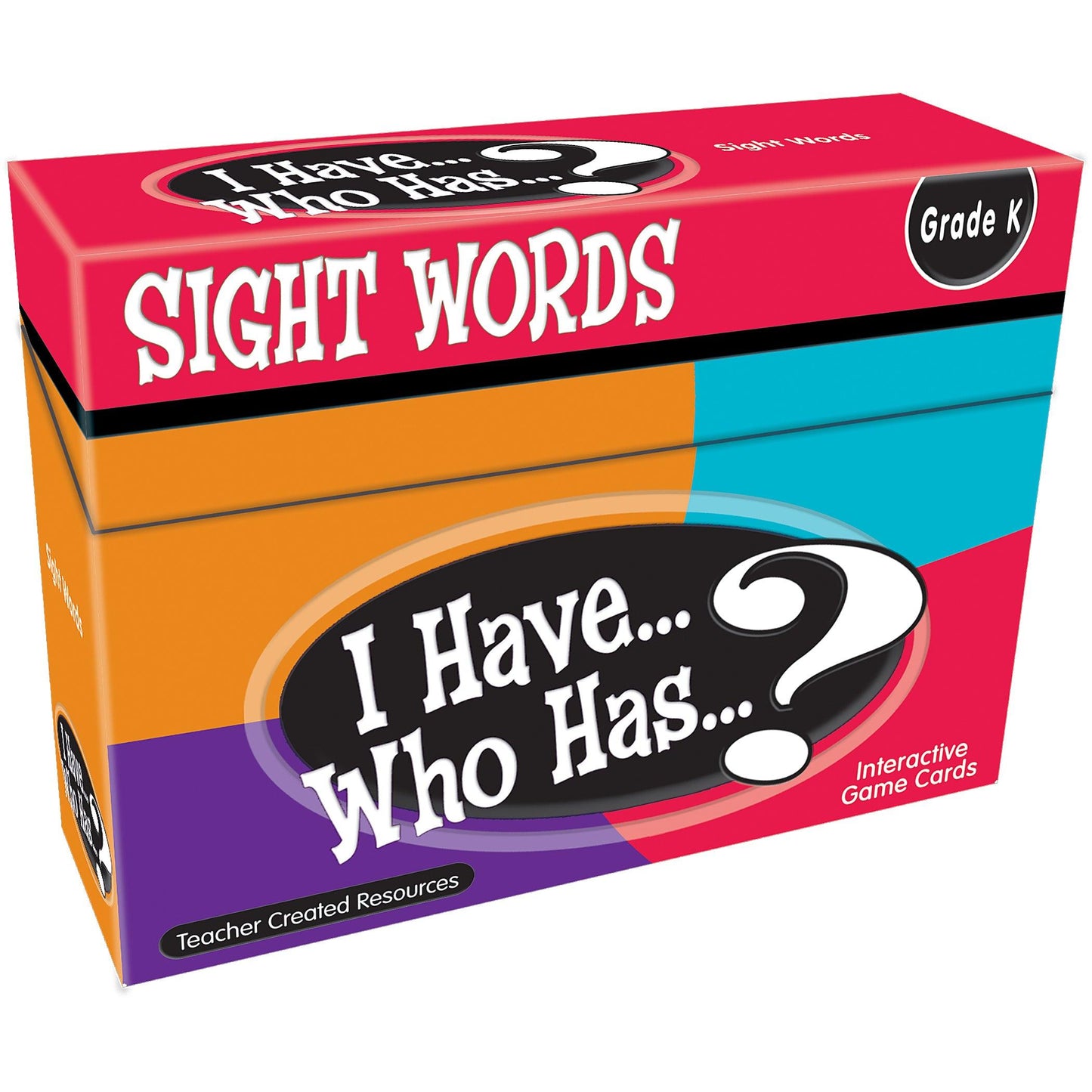 I Have, Who Has Sight Words Game, Grade K - Loomini
