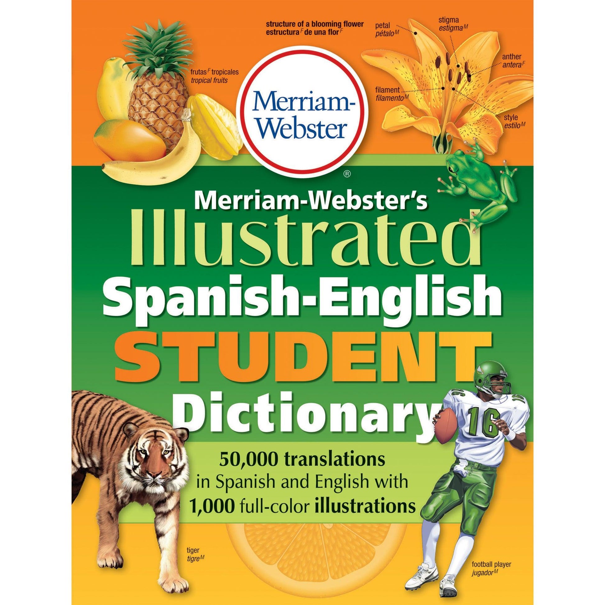 Illustrated Spanish-English Student Dictionary, Spanish Edition - Loomini