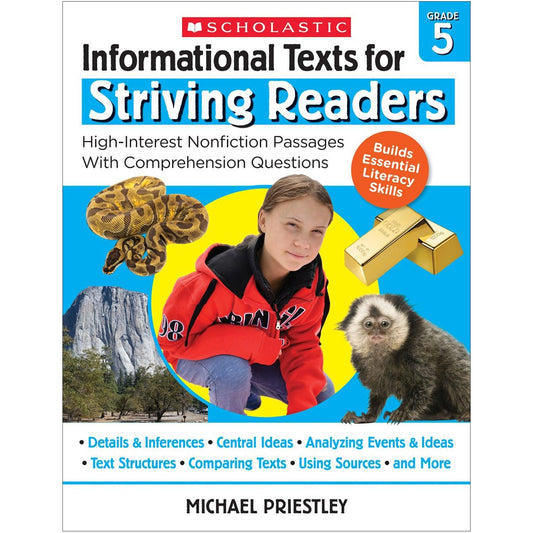 Informational Texts for Striving Readers: Grade 5 - Loomini