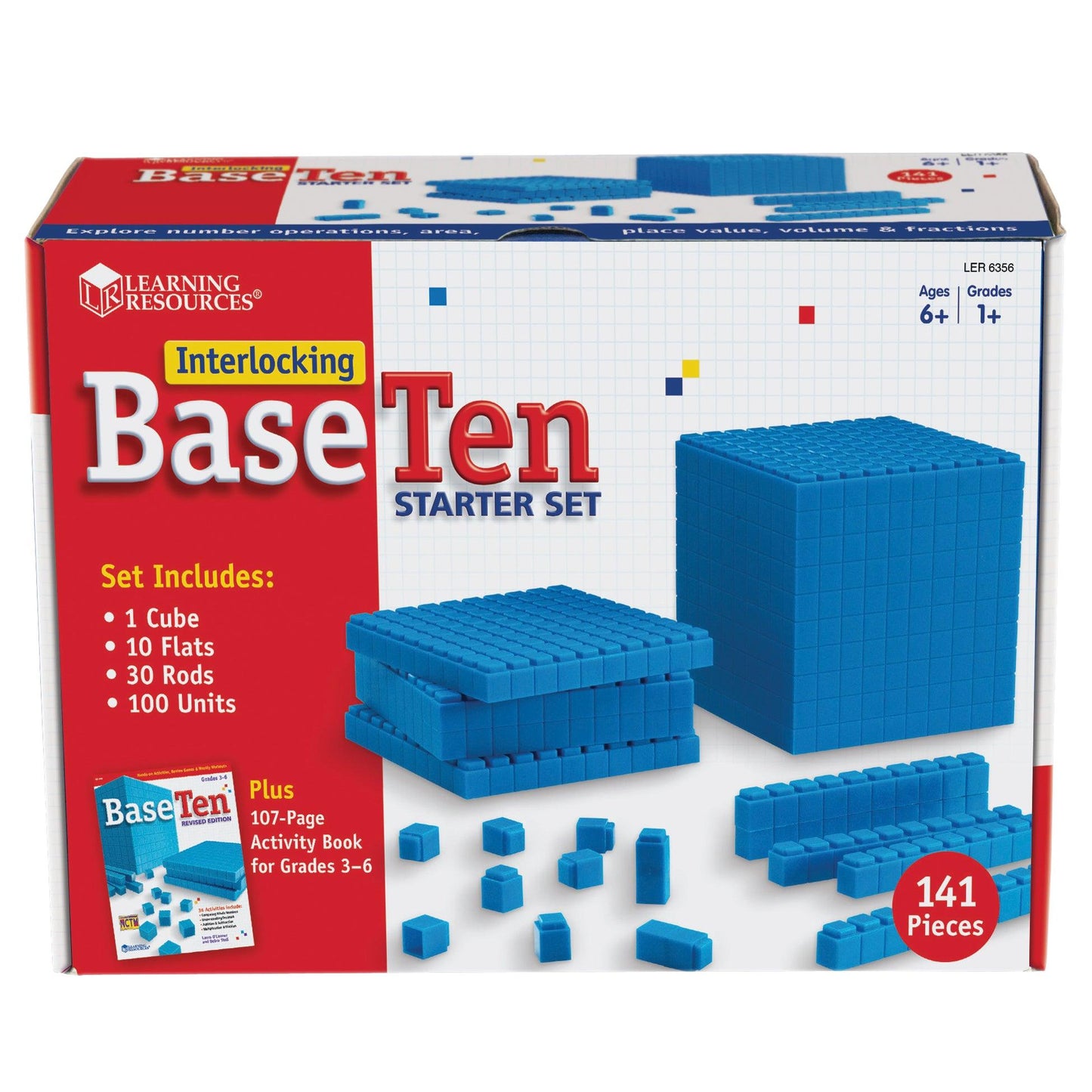 Interlocking Base Ten: Starter Set - Loomini