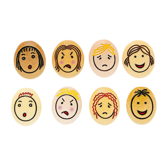 Jumbo Emotion Stone, Pack of 8 - Loomini