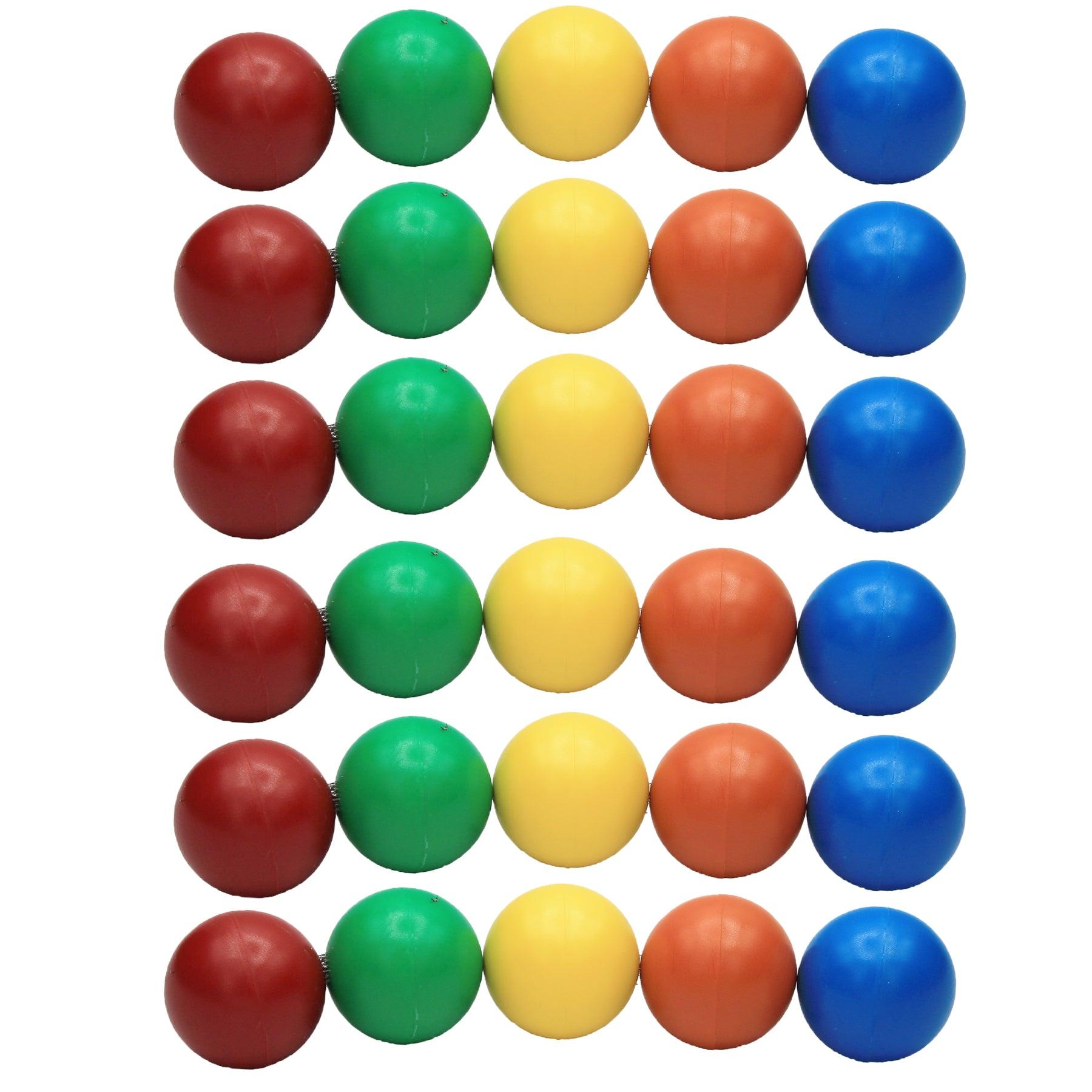 Jumbo Magnetic Marbles, 5 Per Set, 6 Sets - Loomini