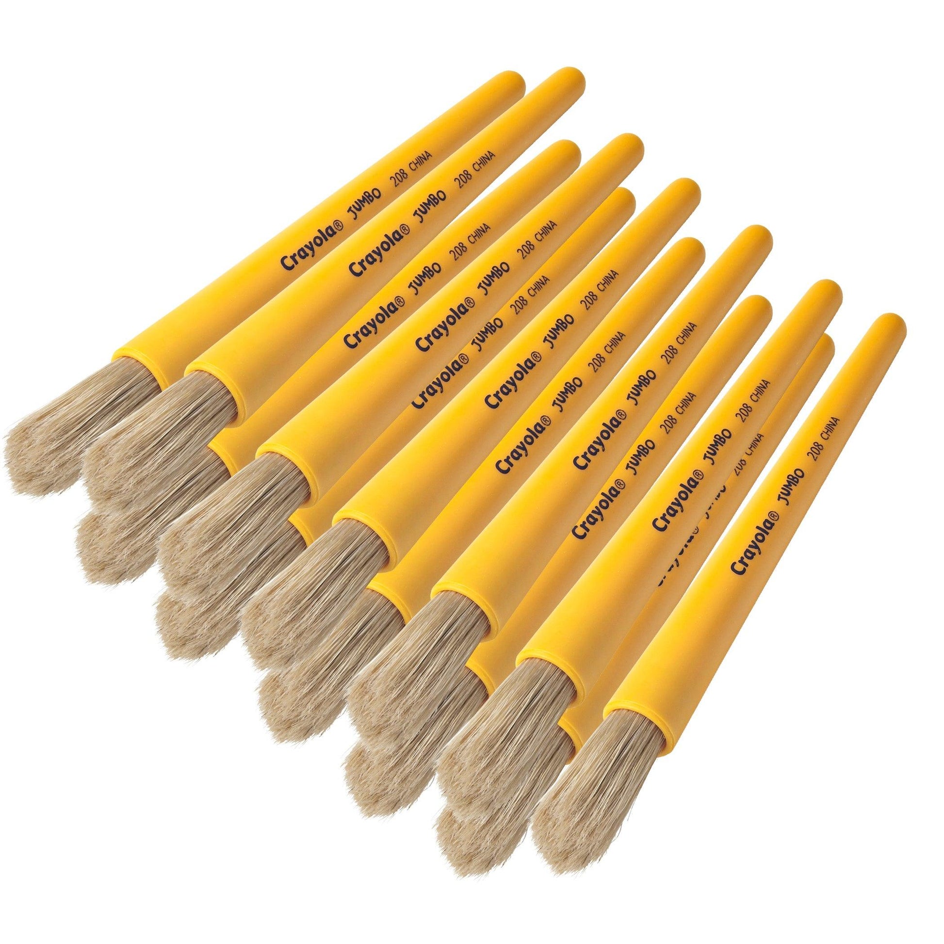 Jumbo Paint Brush, Pack of 12 - Loomini