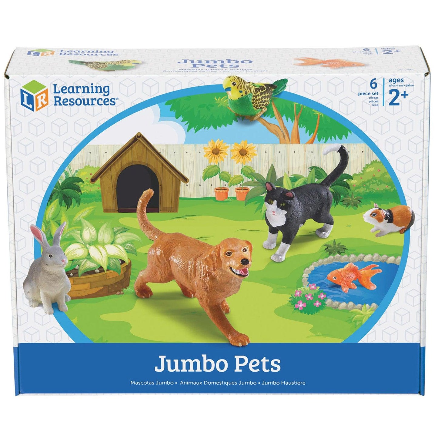 Jumbo Pets, Set of 6 - Loomini