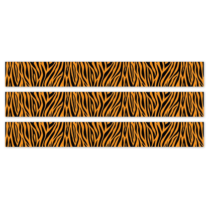 Jungle Friends Tiger Stripes EZ Border, 48 Feet Per Pack, 3 Packs - Loomini