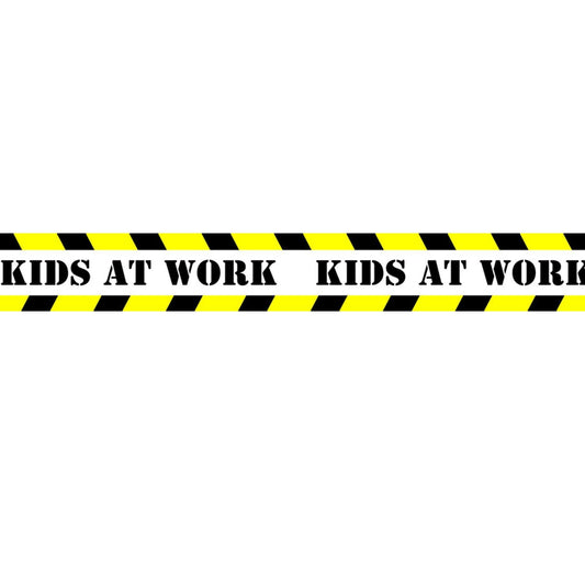 Kids at Work Straight Border, 36 Feet Per Pack, 6 Packs - Loomini