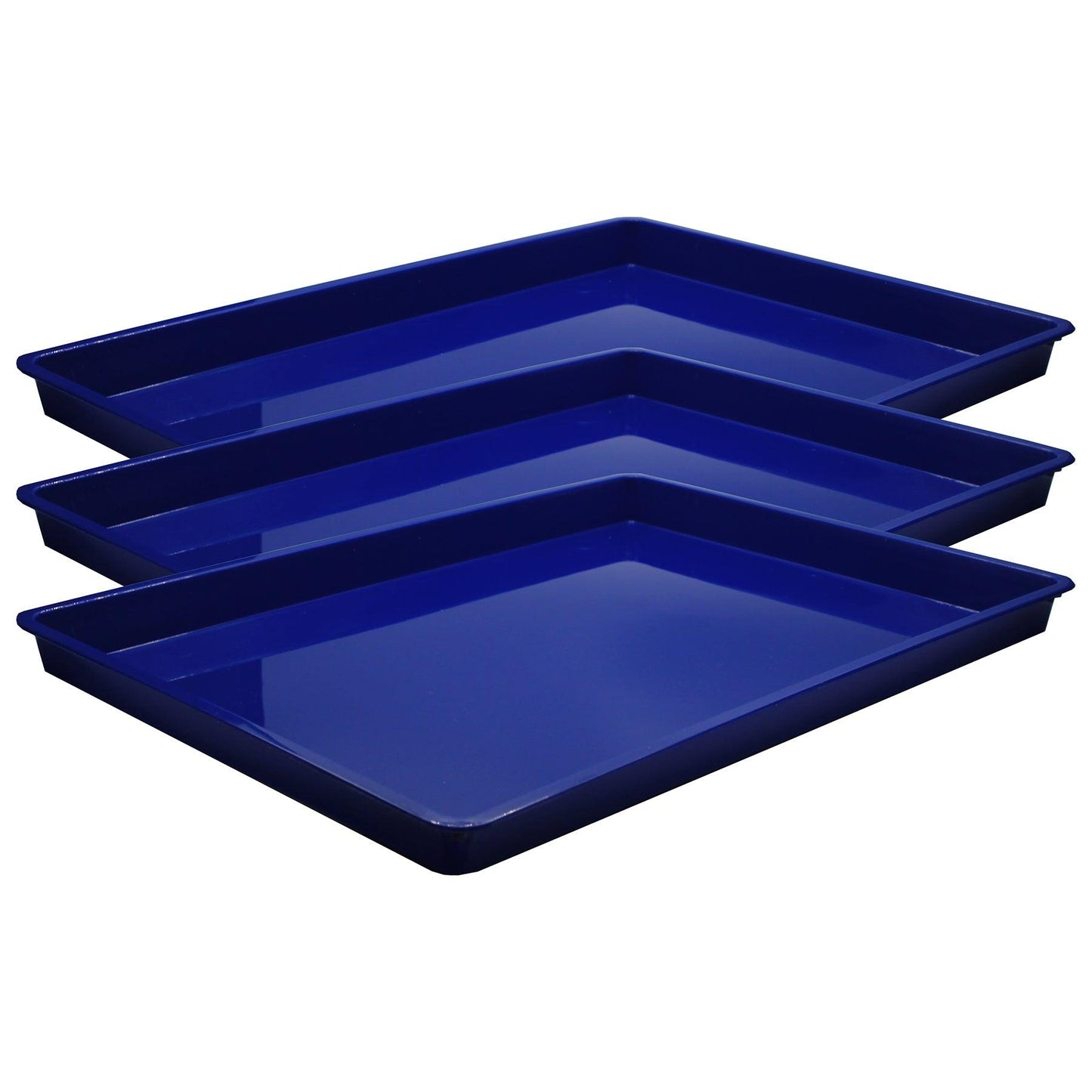 Large Creativitray®, Blue, Pack of 3 - Loomini