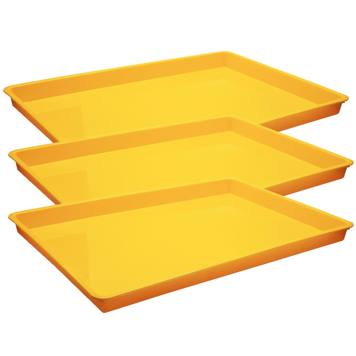 Large Creativitray®, Yellow, Pack of 3 - Loomini