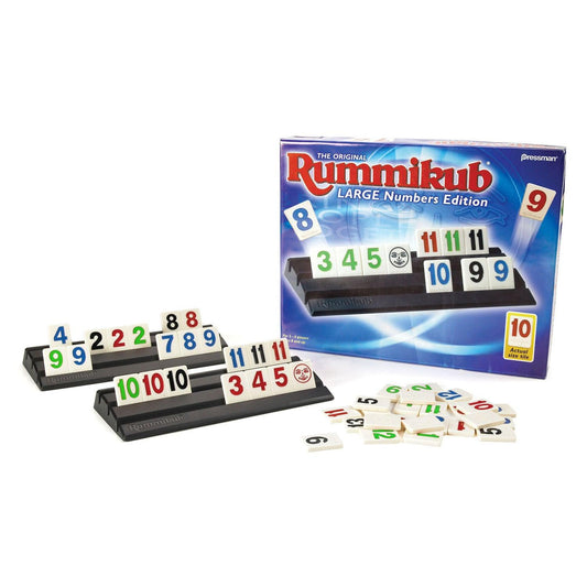 Large Number Rummikub Game - Loomini