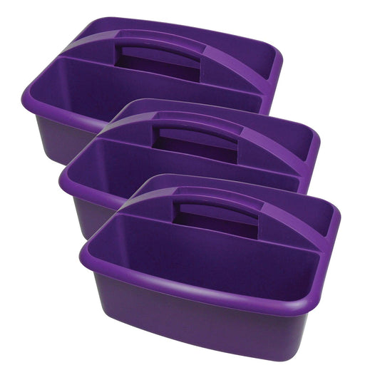 Large Utility Caddy, Purple, Pack of 3 - Loomini