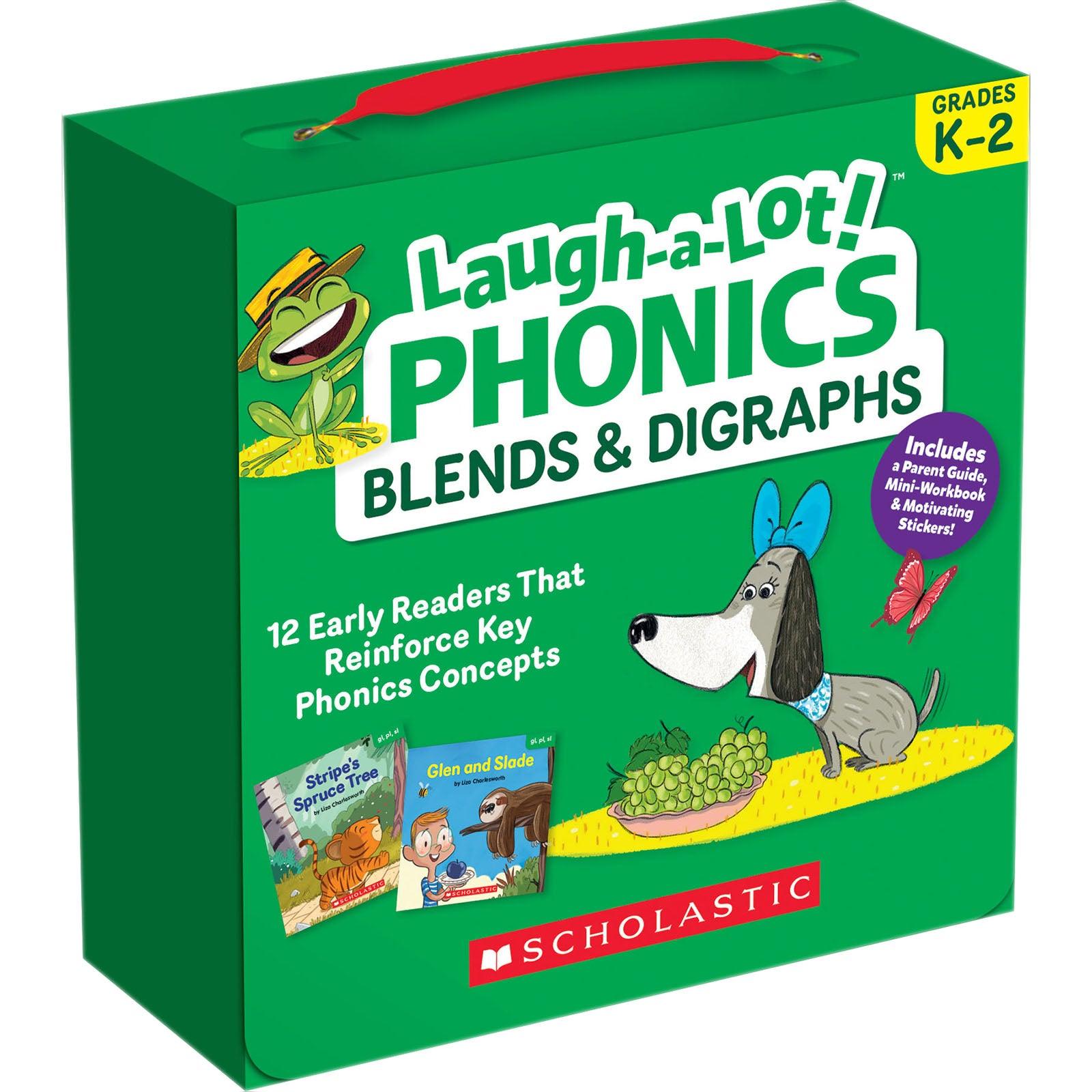 Laugh-A-Lot Phonics: Blends & Digraphs (Parent Pack) - Loomini