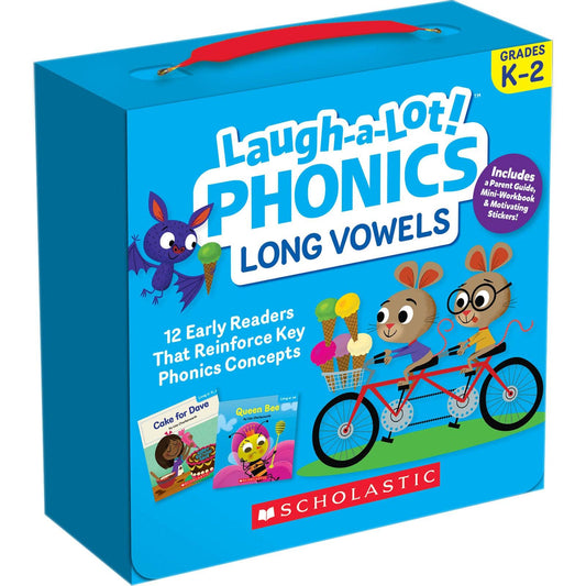 Laugh-A-Lot Phonics: Long Vowels (Parent Pack) - Loomini