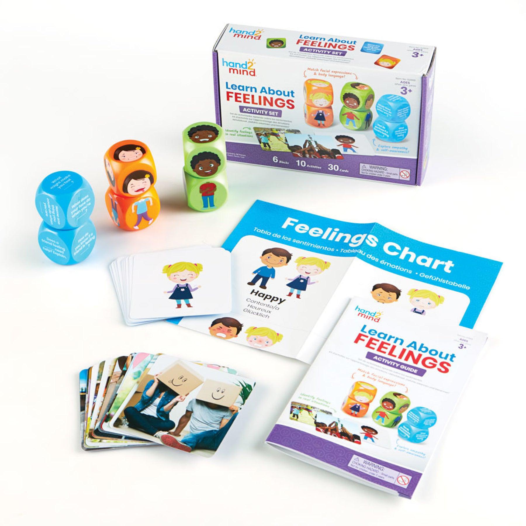 Learn About Feelings Activity Set - Loomini