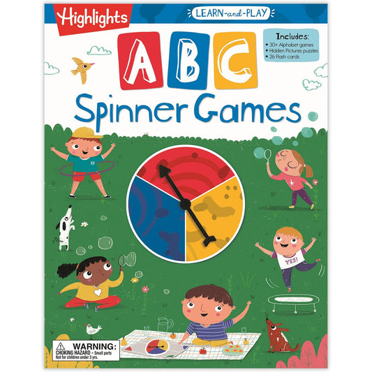 Learn-and-Play ABC Spinner Games - Loomini