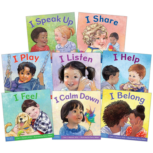 Learning About You & Me Board Books, Set of 8 Books - Loomini