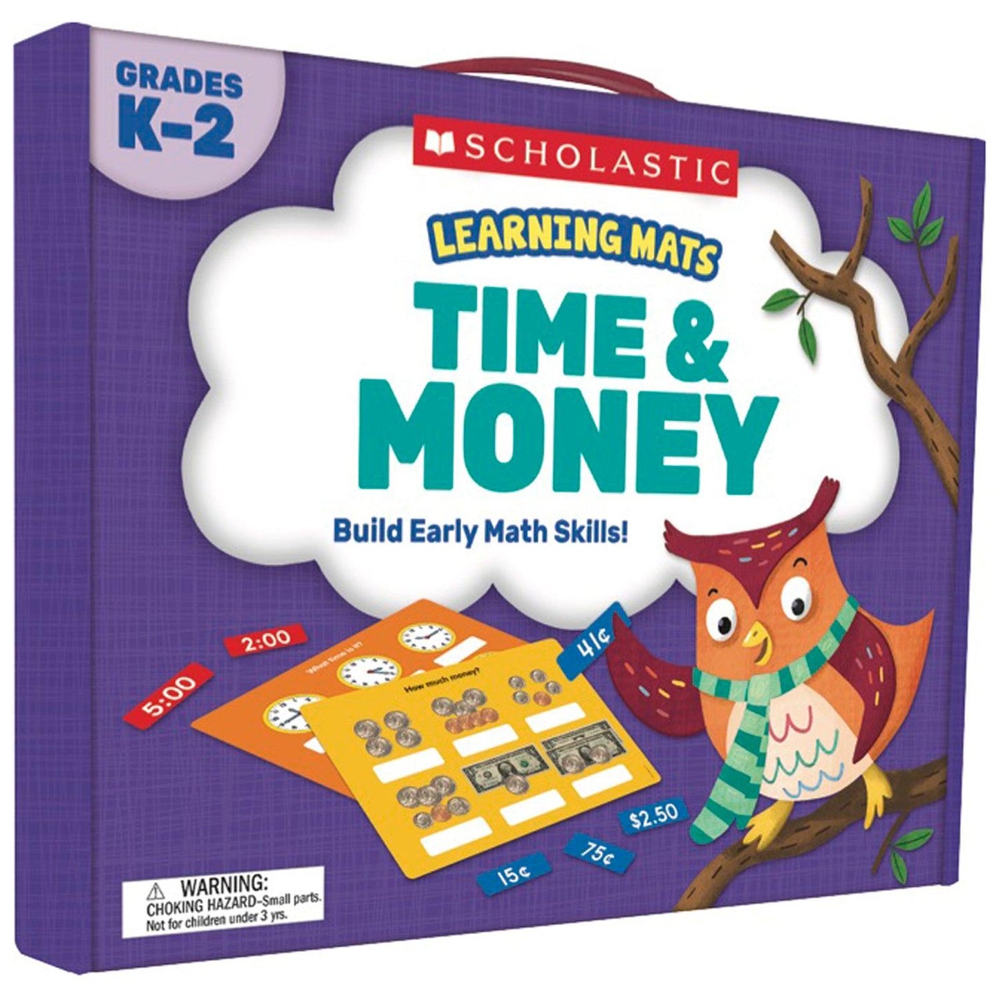 Learning Mats: Time & Money, Grades K-2 - Loomini