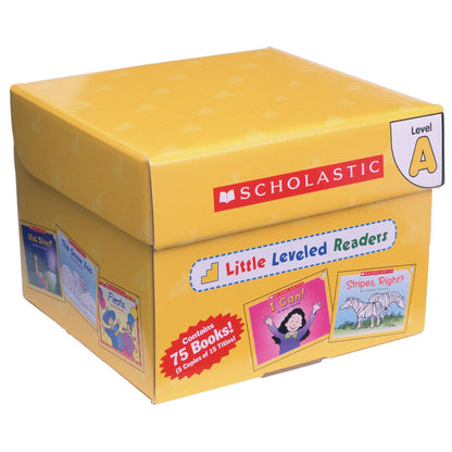 Little Leveled Readers Book: Level A Box Set, 5 Copies of 15 Titles - Loomini