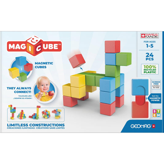 Magicubes Full Color Try Me Recycled, 24 Pieces - Loomini