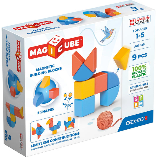 Magicubes Shapes Recycled, 9 Pieces - Loomini