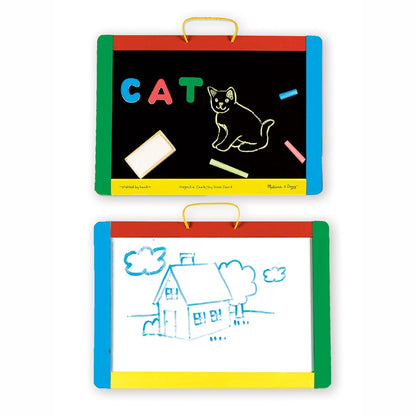 Magnetic Chalkboard and Dry-Erase Board Set - Loomini