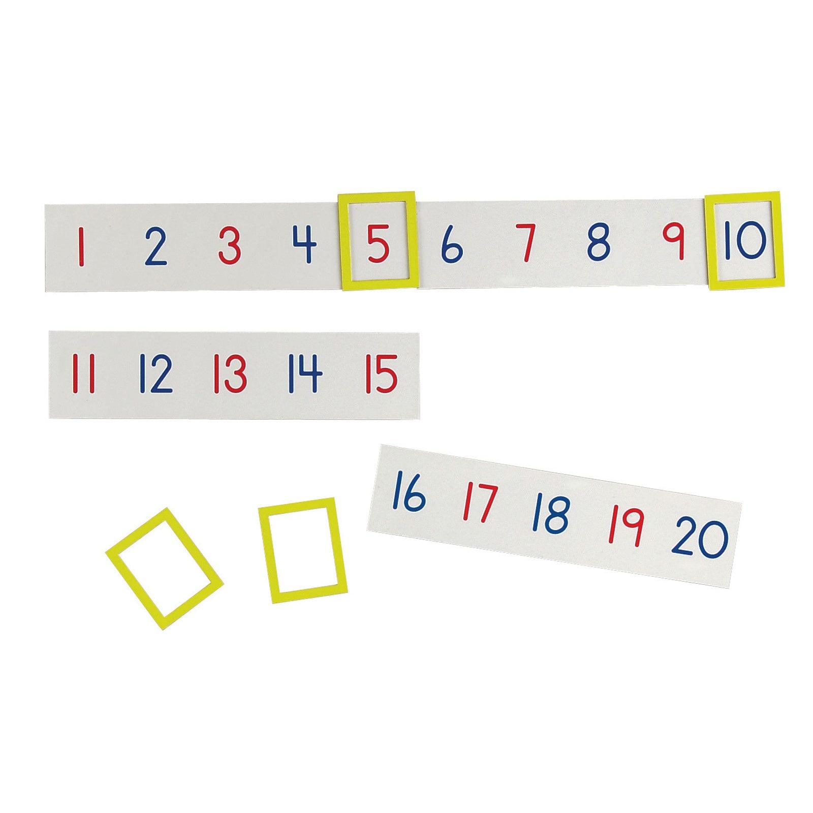 Magnetic Number Line, 1-100 - Loomini