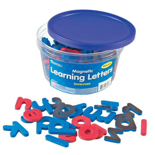 Magnetic Soft Foam Learning Letters, Lowercase - Loomini