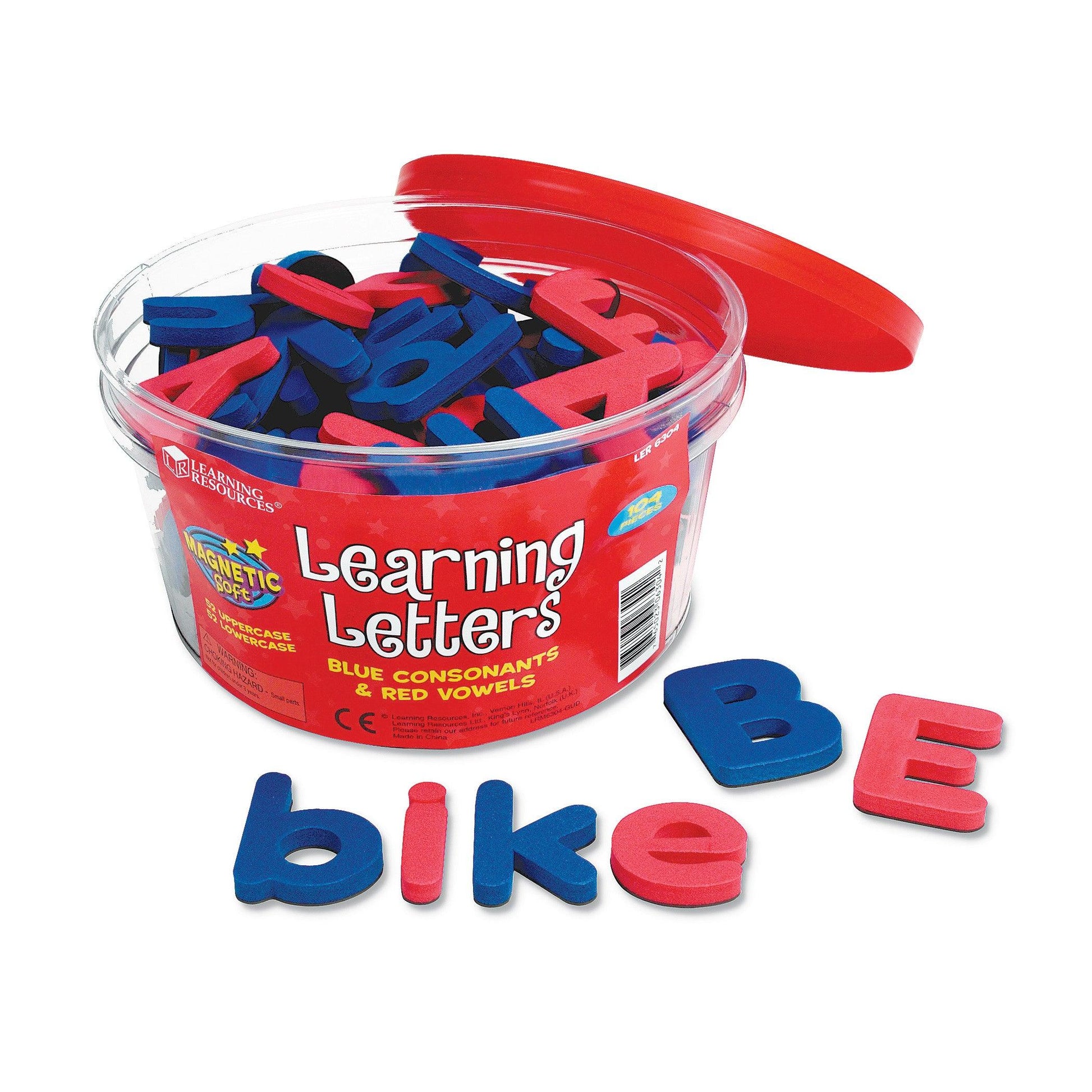 Magnetic Soft Foam Learning Letters, Uppercase & Lowercase - Loomini