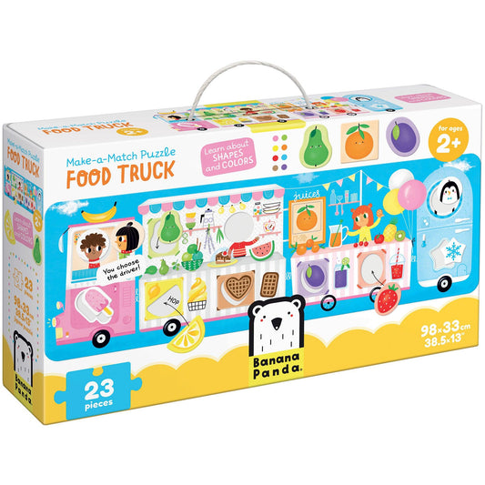 Make-a-Match Puzzle Food Truck - Loomini