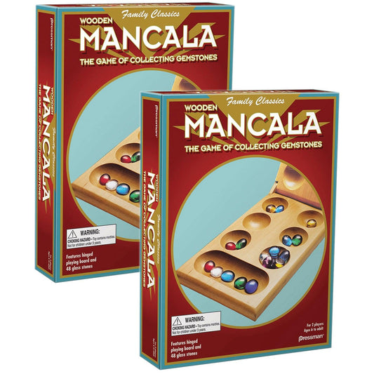 Mancala Game, Pack of 2 - Loomini