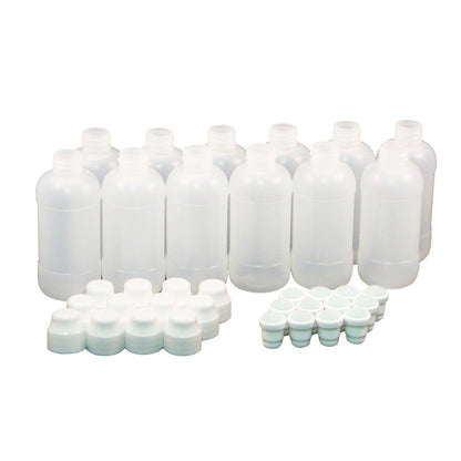 Marker Bottles 2oz/59ml, Dauber Tips & Caps, Bag of 12 - Loomini