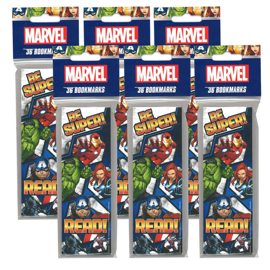 Marvel™ Bookmarks, 36 Per Pack, 6 Packs - Loomini