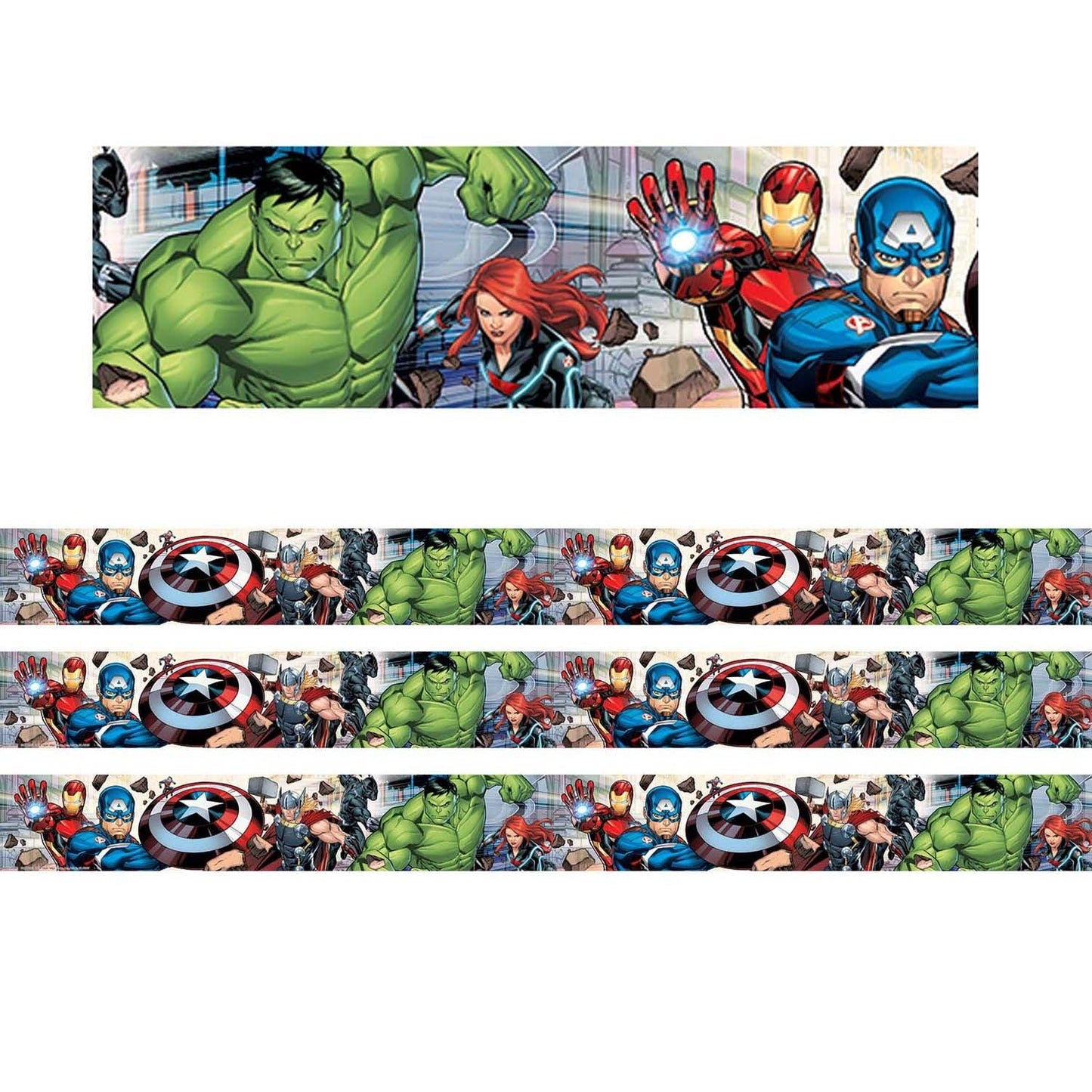 Marvel™ Deco Trim® Extra Wide Die Cut, 37 Feet Per Pack, 3 Packs - Loomini