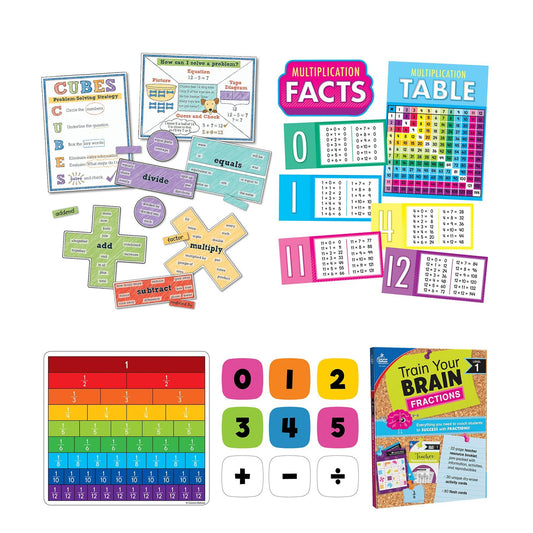 Math Teacher Classroom Bundle Grade 3 - Loomini