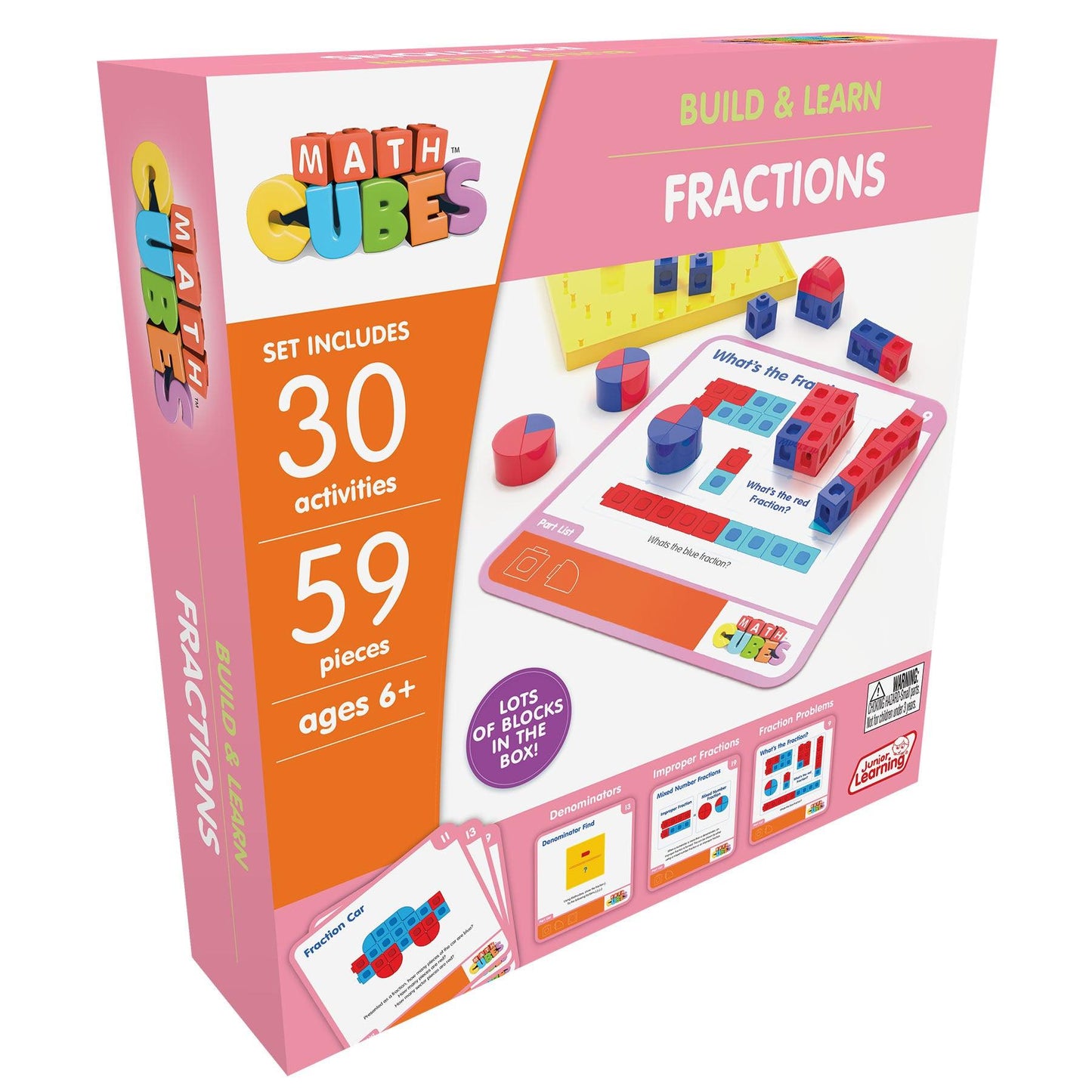 Mathcubes - Fractions - Loomini